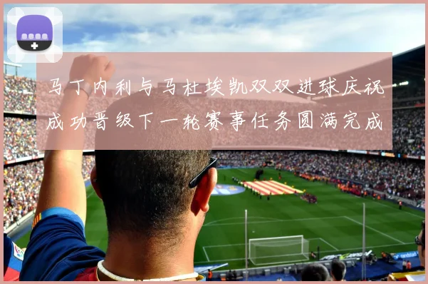 马丁内利与马杜埃凯双双进球庆祝成功晋级下一轮赛事任务圆满完成